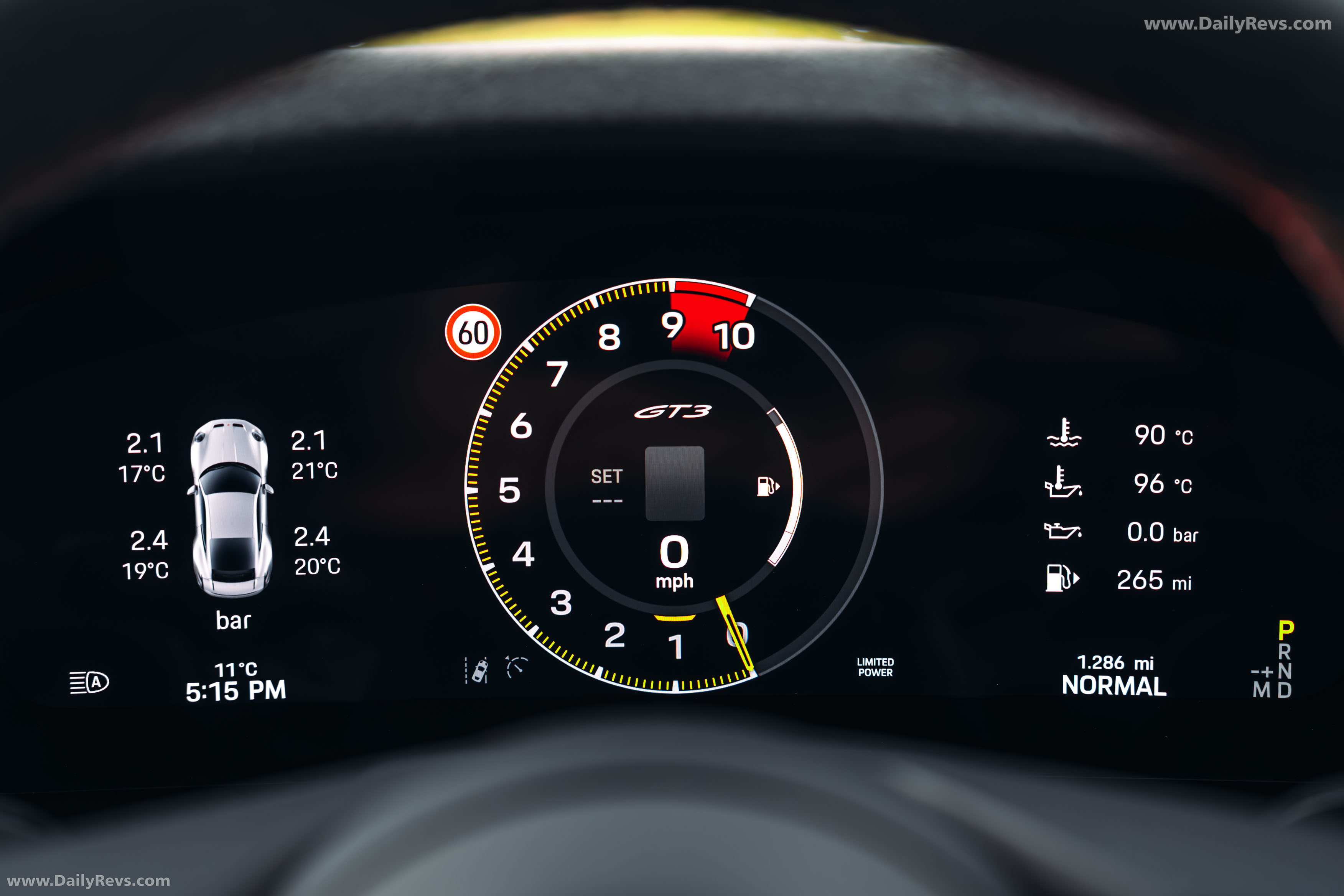 2025 Porsche 911 GT3 992 ll UK Version Interior