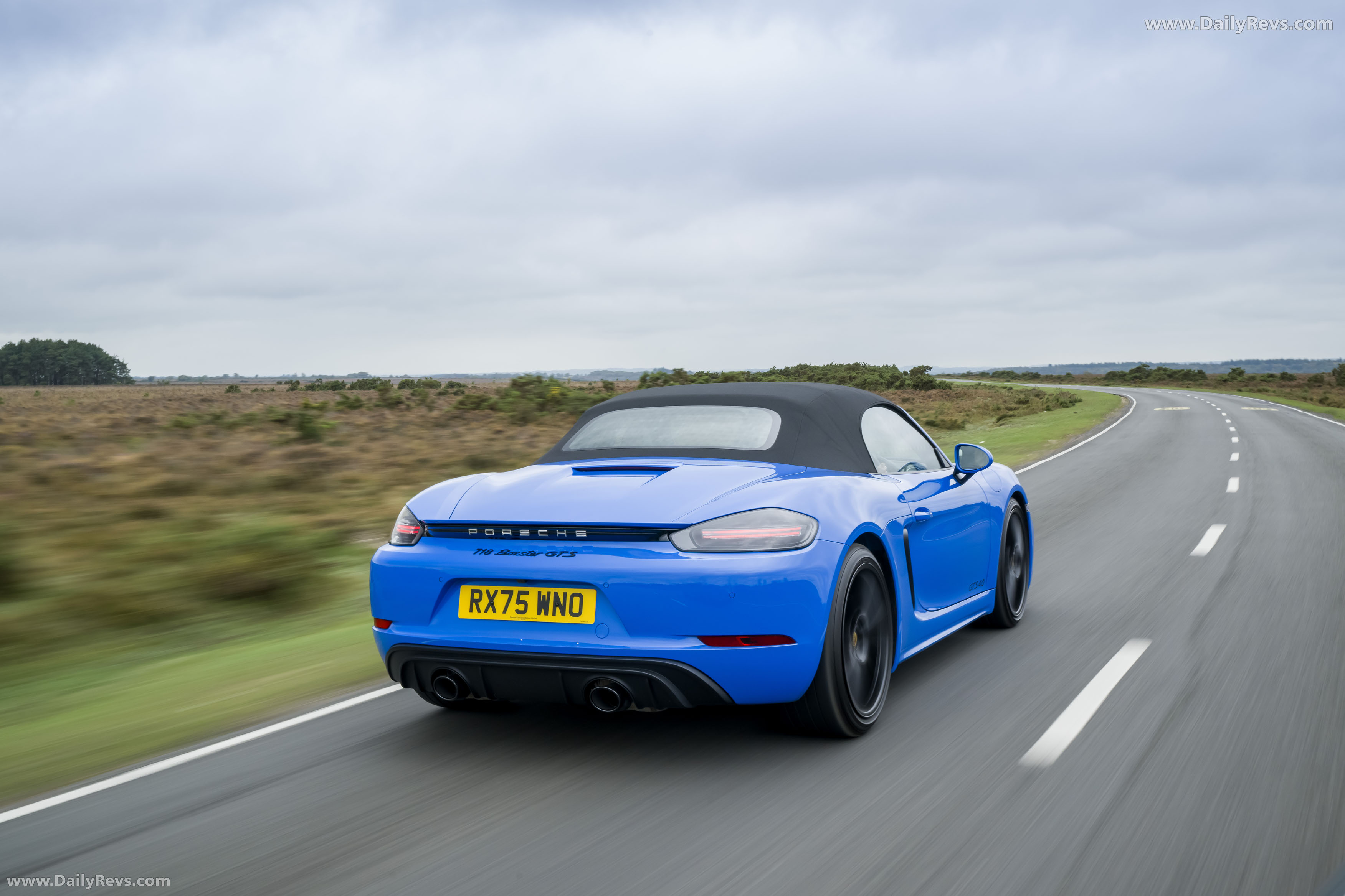 2026 Porsche 718 Boxster GTS 4.0 982 Rear View