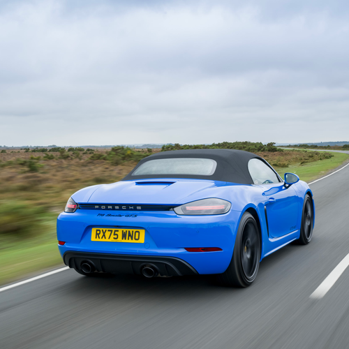 2026 Porsche 718 Boxster GTS 4.0 982 Rear View