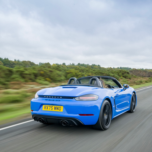 2026 Porsche 718 Boxster GTS 4.0 982 Rear View
