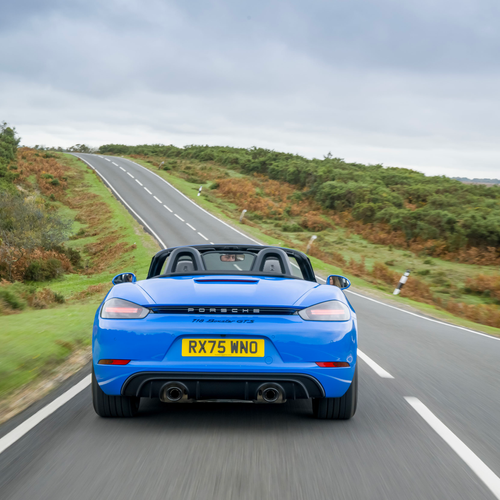 2026 Porsche 718 Boxster GTS 4.0 982 Rear View