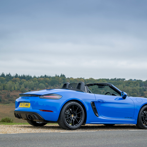 2026 Porsche 718 Boxster GTS 4.0 982 Rear View