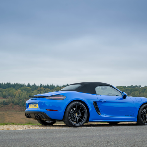 2026 Porsche 718 Boxster GTS 4.0 982 Rear View