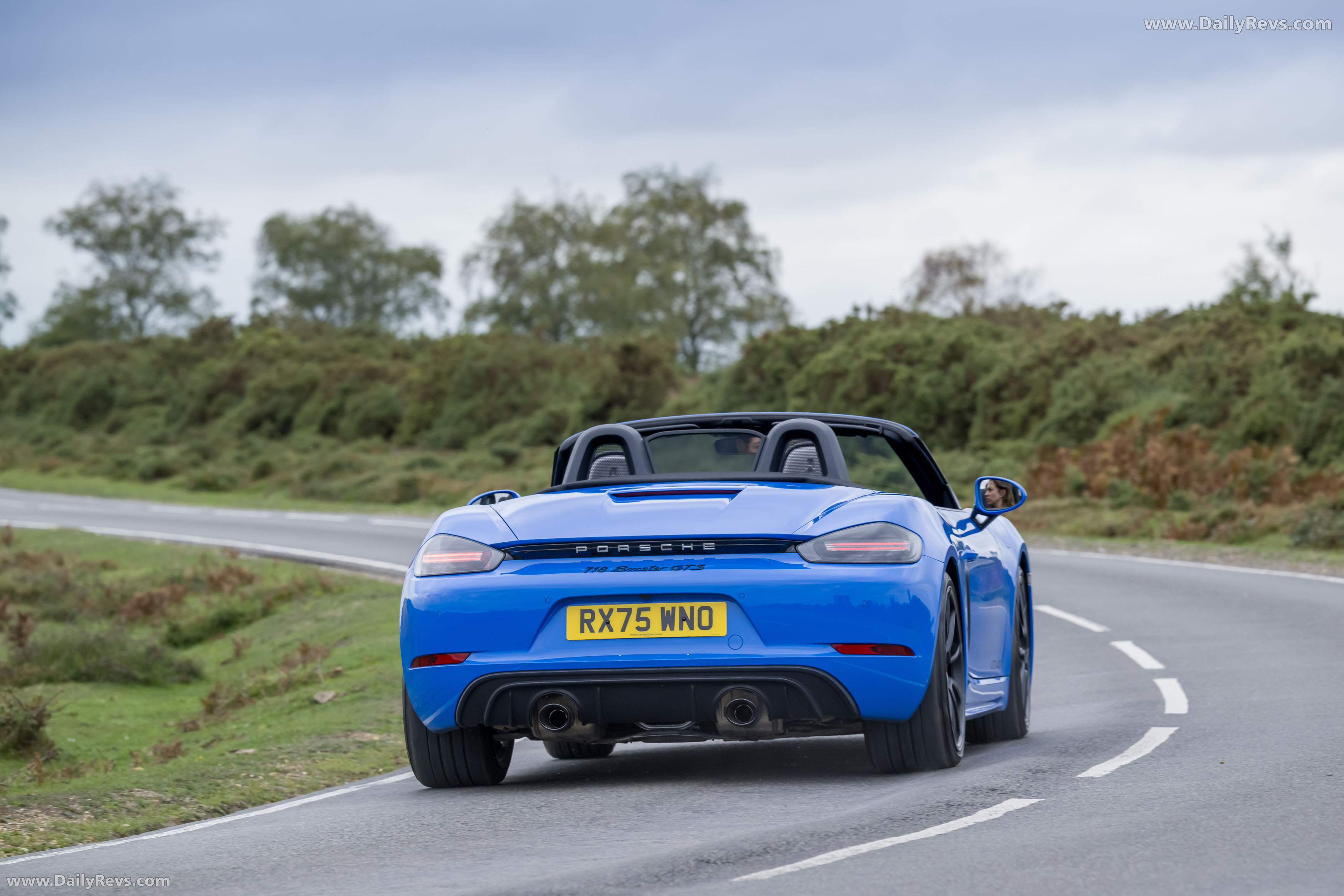 2026 Porsche 718 Boxster GTS 4.0 982 Rear View