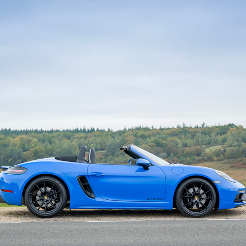 2026 Porsche 718 Boxster GTS 4.0 982 Side View