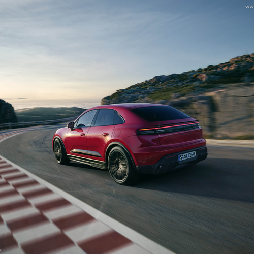 2026 Porsche Macan GTS H2 Rear View