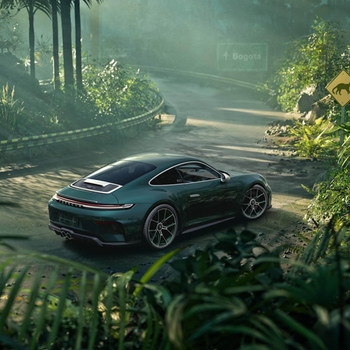 2025 Porsche 911 GT3 Touring Ocelot 992 Rear View