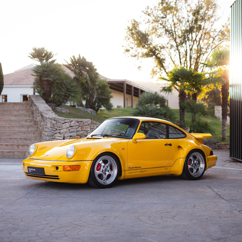 1992 Porsche 911 Turbo S 3.3 964 Front View