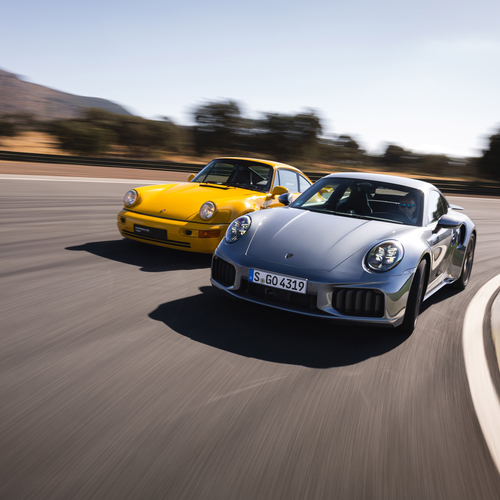 1992 Porsche 911 Turbo S 3.3 964 Front View