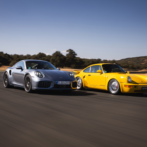 1992 Porsche 911 Turbo S 3.3 964 Front View