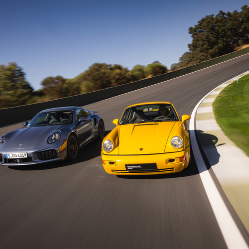 1992 Porsche 911 Turbo S 3.3 964 Front View