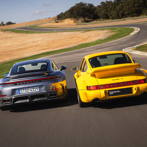 1992 Porsche 911 Turbo S 3.3 964 Rear View