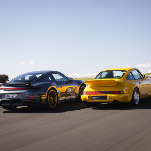 1992 Porsche 911 Turbo S 3.3 964 Rear View