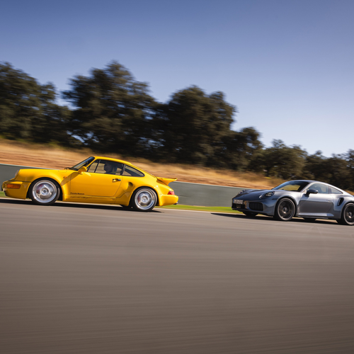 1992 Porsche 911 Turbo S 3.3 964 Side View