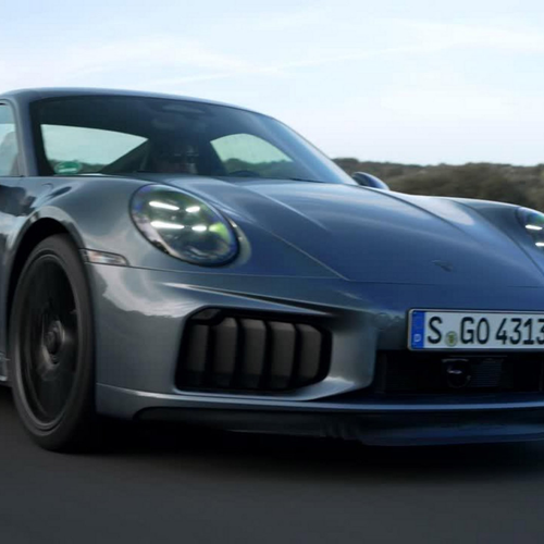 2026 Porsche 911 Turbo S 992 ll Vanadium Grey Front View