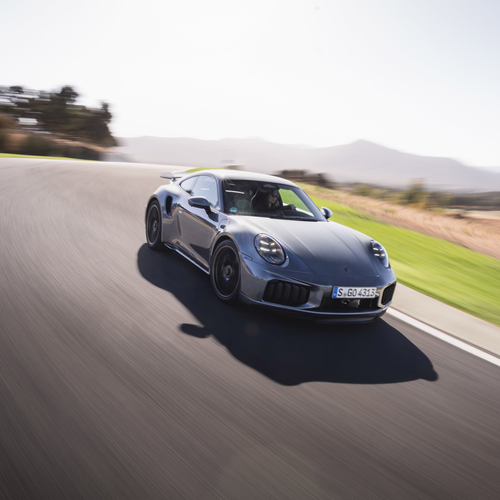 2026 Porsche 911 Turbo S 992 ll Vanadium Grey Front View