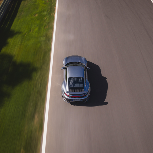 2026 Porsche 911 Turbo S 992 ll Vanadium Grey Top View