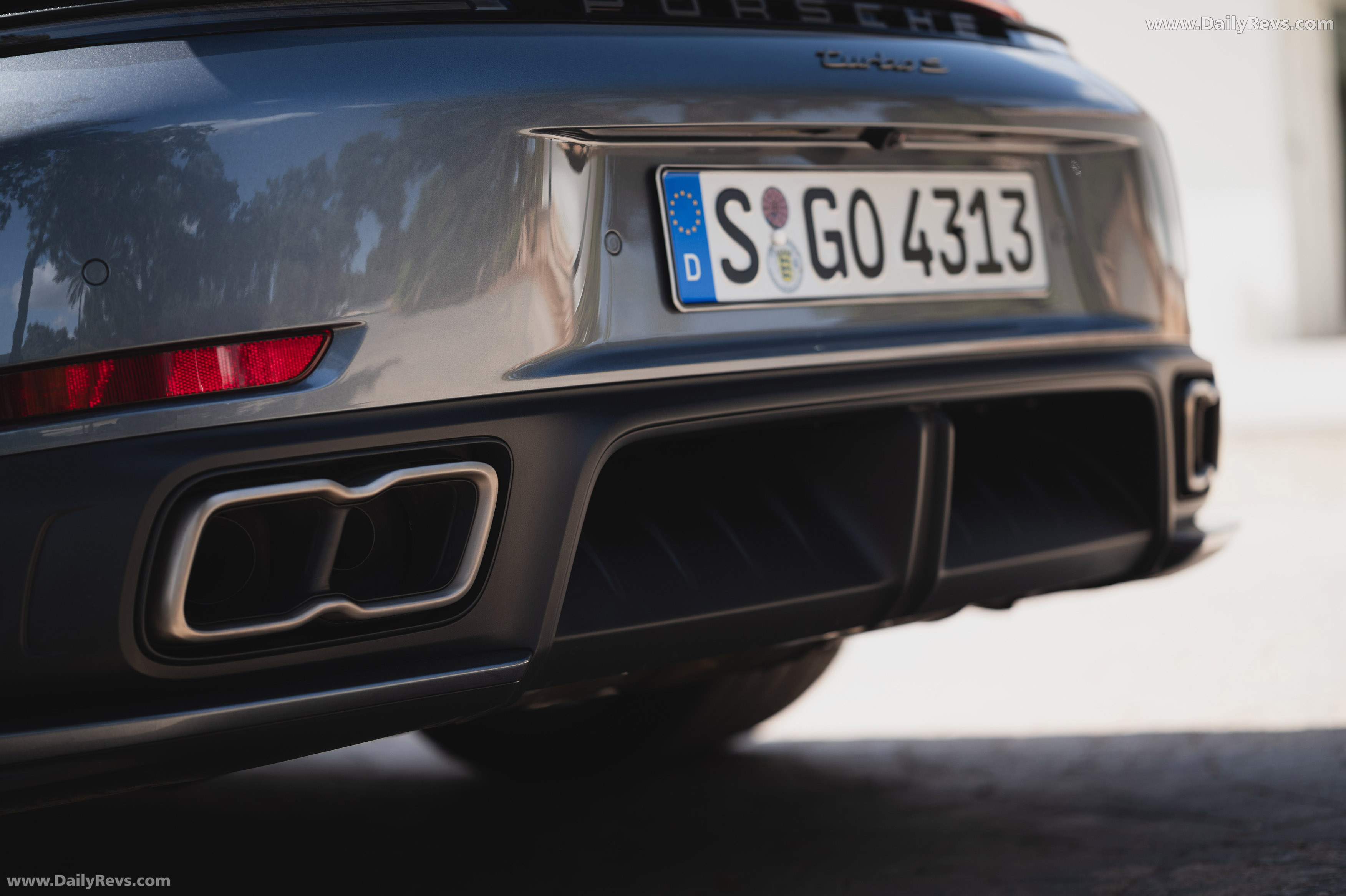 2026 Porsche 911 Turbo S 992 ll Vanadium Grey Exterior