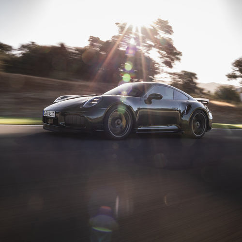 2026 Porsche 911 Turbo S 992 ll Oak Green Front View