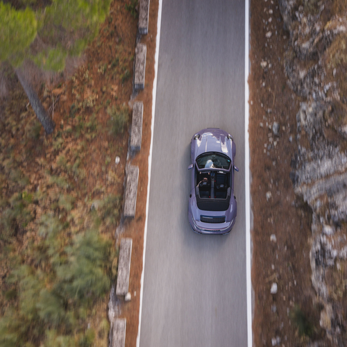 2026 Porsche 911 Turbo S Cabriolet 992 ll Provence Top View