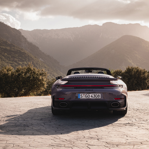 2026 Porsche 911 Turbo S Cabriolet 992 ll Provence Rear View