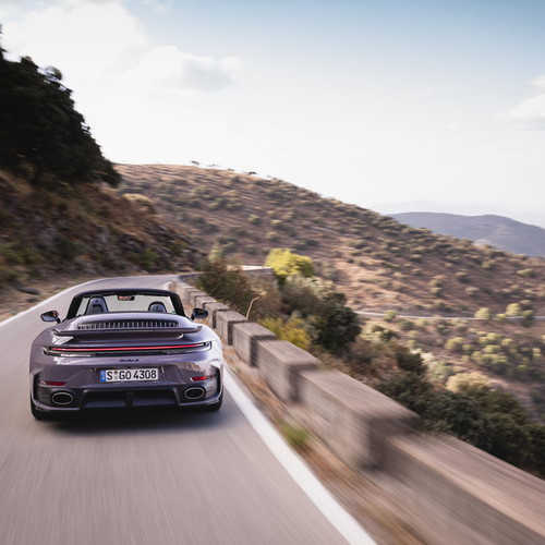 2026 Porsche 911 Turbo S Cabriolet 992 ll Provence Rear View