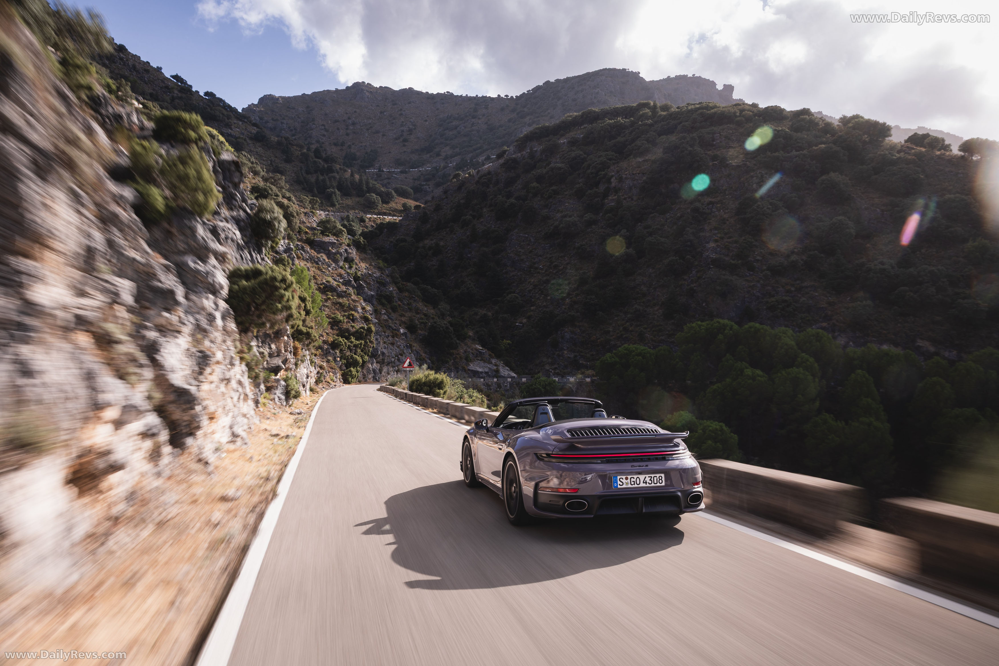 2026 Porsche 911 Turbo S Cabriolet 992 ll Provence Rear View