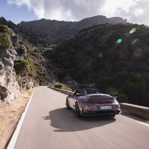 2026 Porsche 911 Turbo S Cabriolet 992 ll Provence Rear View