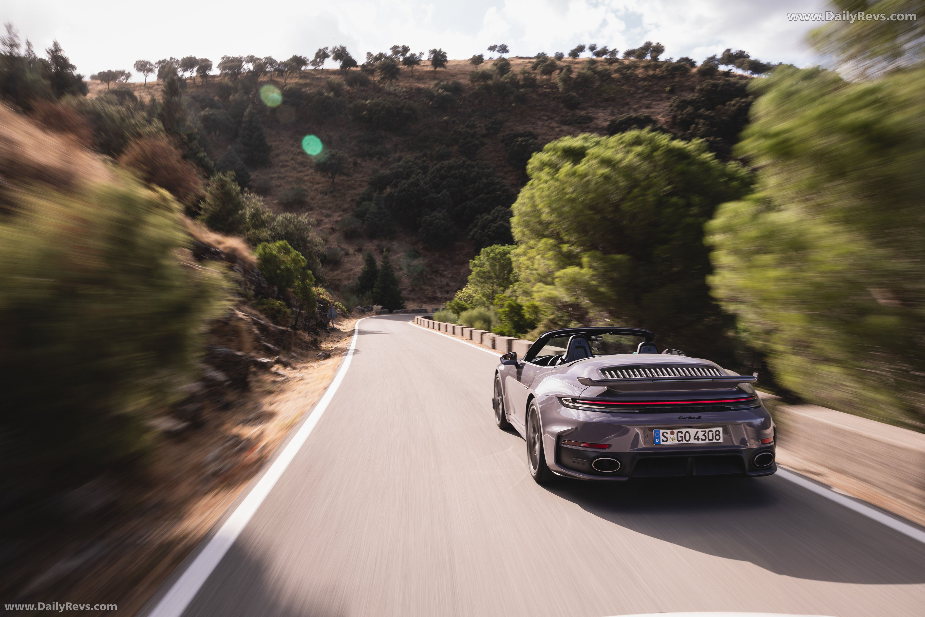 2026 Porsche 911 Turbo S Cabriolet 992 ll Provence Rear View