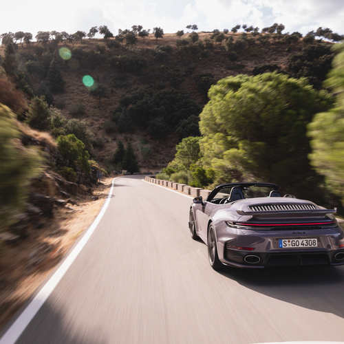 2026 Porsche 911 Turbo S Cabriolet 992 ll Provence Rear View