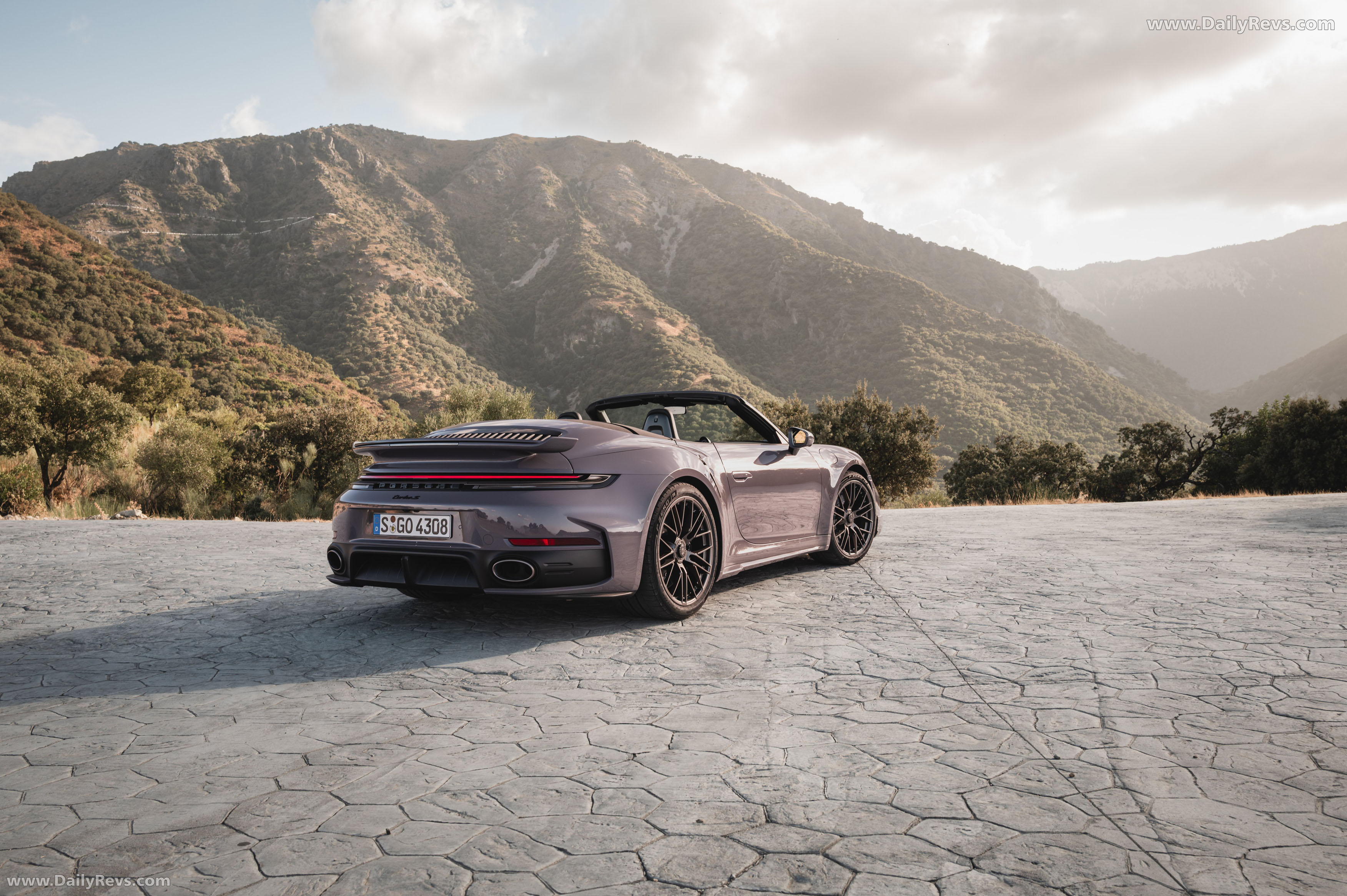 2026 Porsche 911 Turbo S Cabriolet 992 ll Provence Rear View