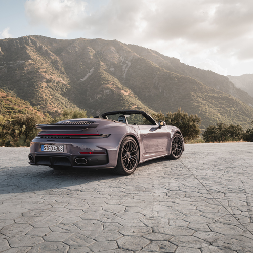 2026 Porsche 911 Turbo S Cabriolet 992 ll Provence Rear View