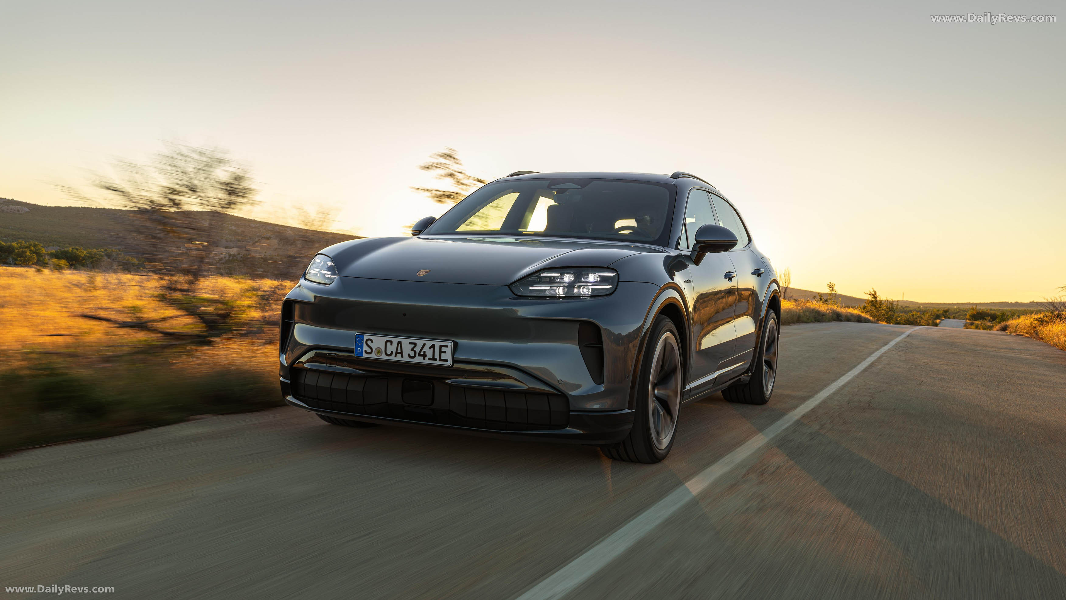 2027 Porsche Cayenne Electric Front View