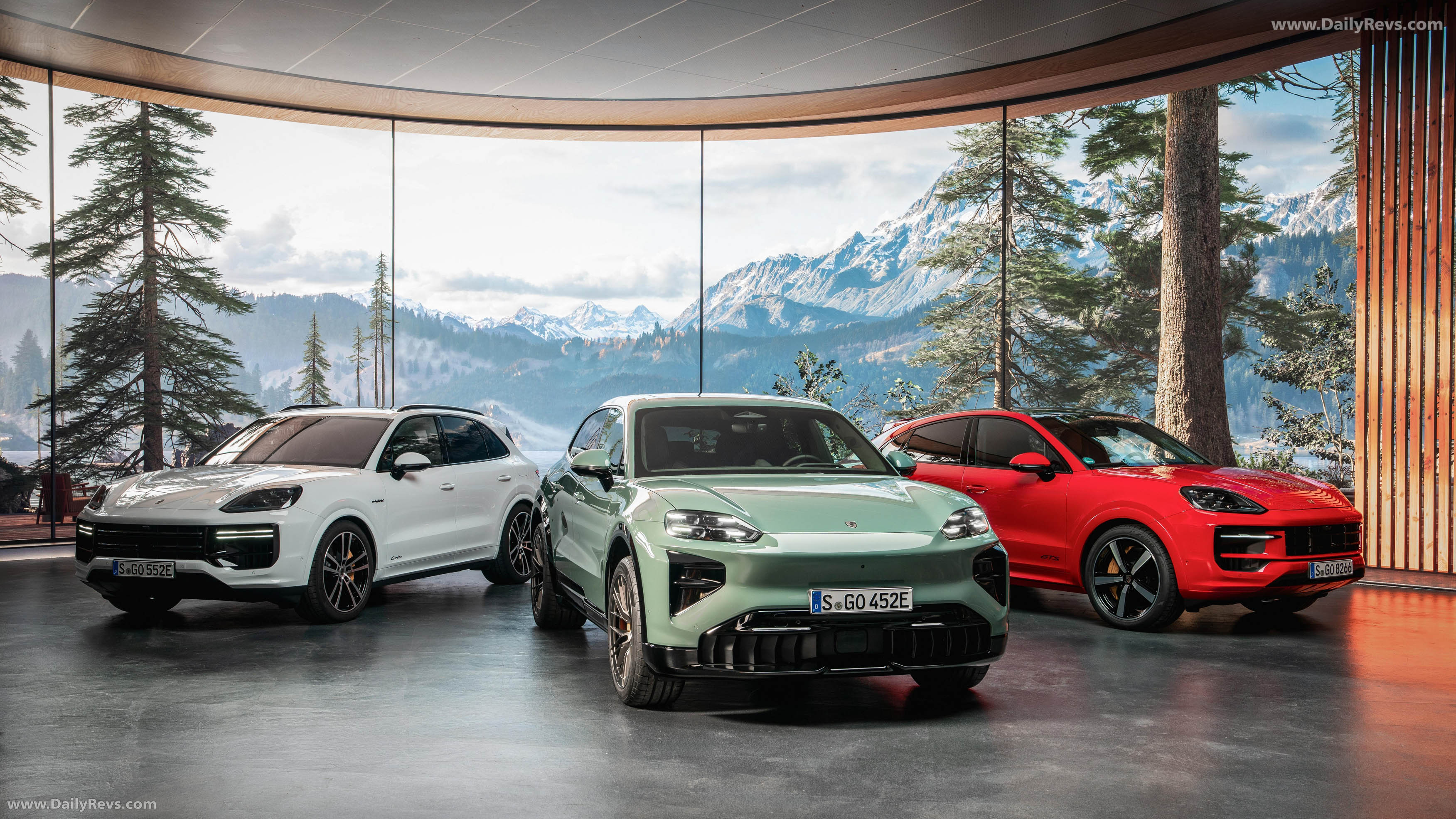 2027 Porsche Cayenne Electric Front View