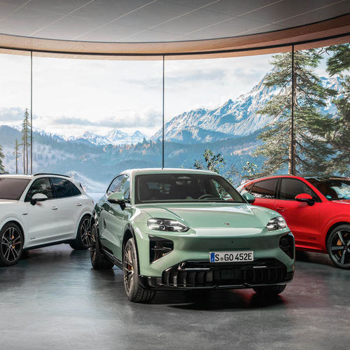 2027 Porsche Cayenne Electric Front View