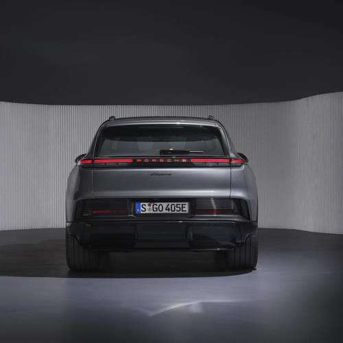 2027 Porsche Cayenne Electric Rear View