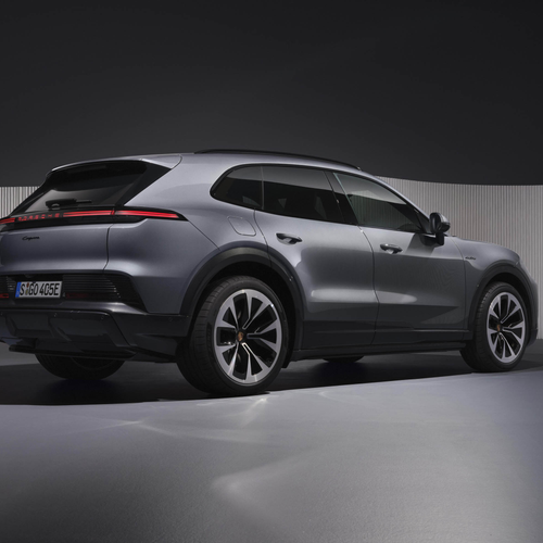 2027 Porsche Cayenne Electric Rear View