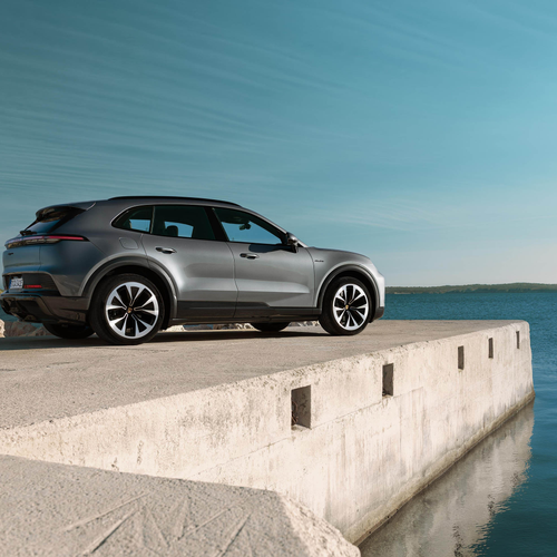 2027 Porsche Cayenne Electric Rear View
