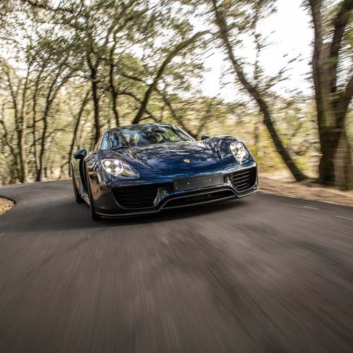 2015 Porsche 918 Spyder Front View