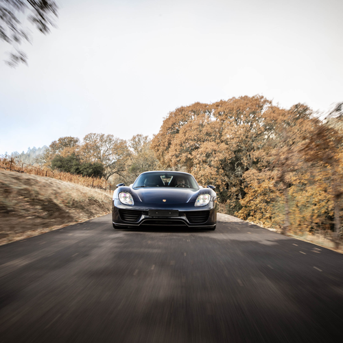 2015 Porsche 918 Spyder Front View