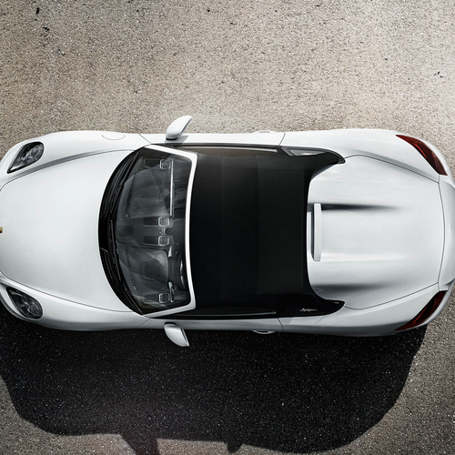 2015 Porsche 918 Spyder Top View