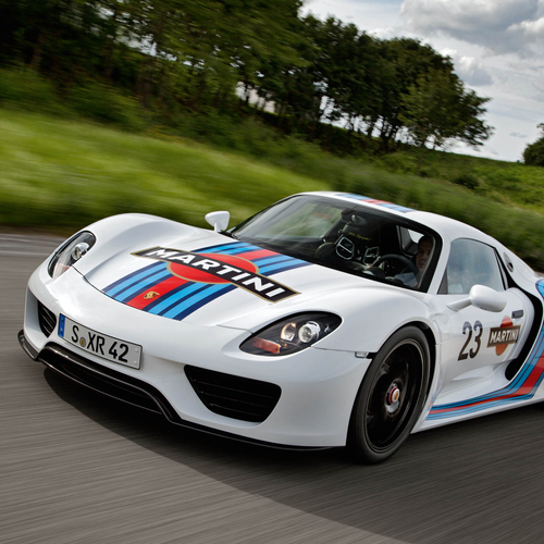 2012 Porsche 918 Spyder Prototype Front View