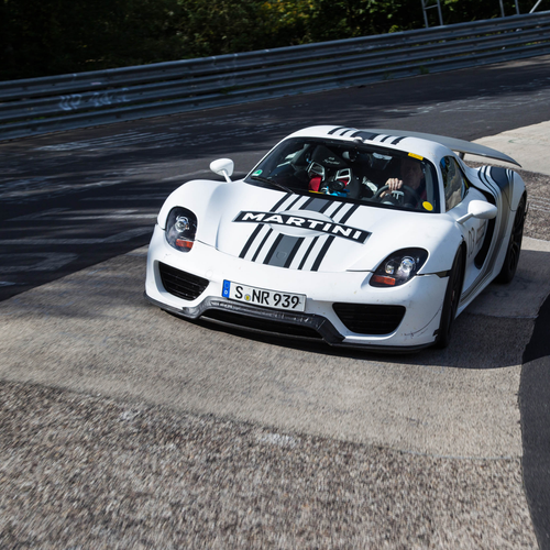 2012 Porsche 918 Spyder Prototype Front View