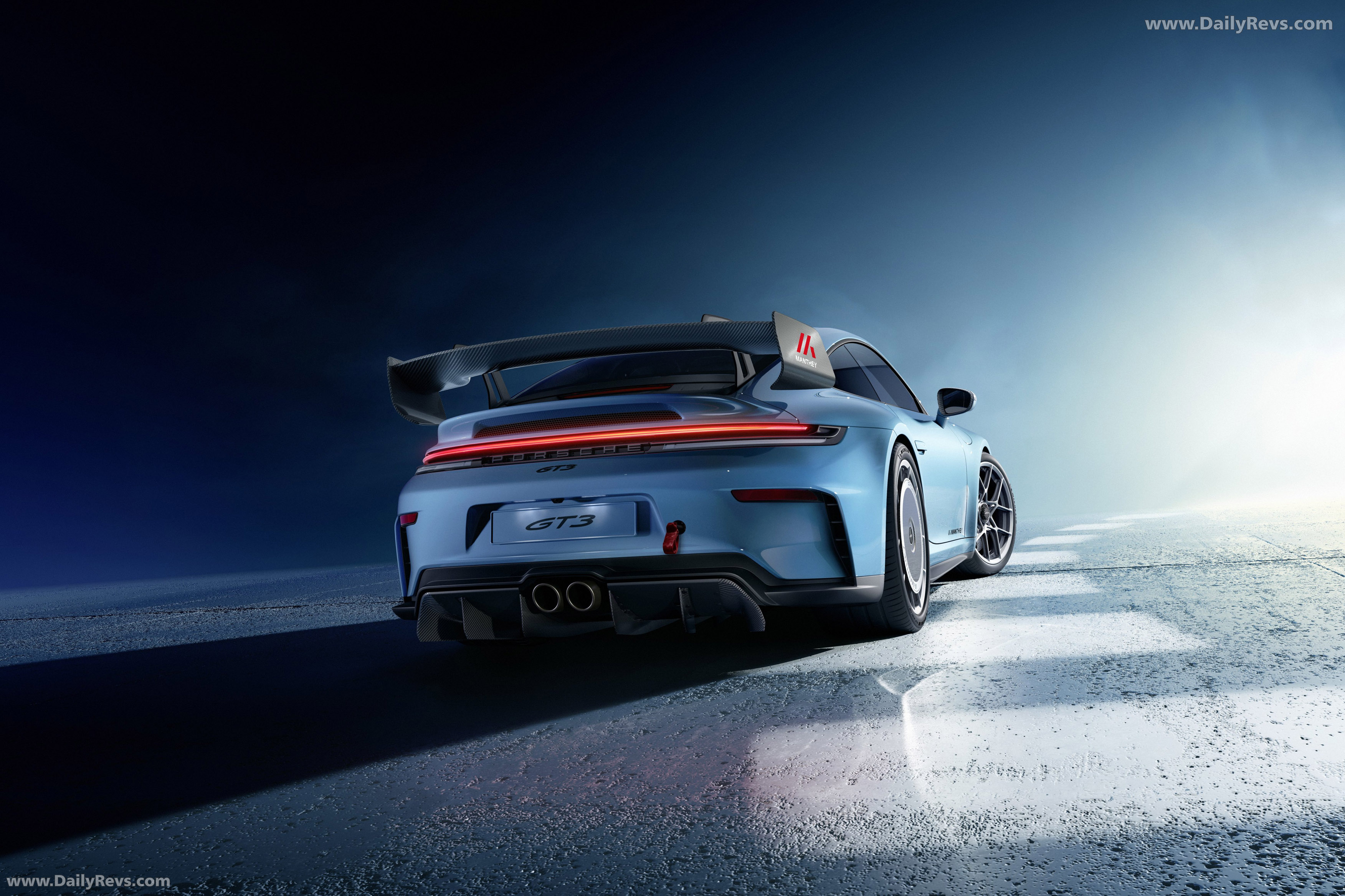 2026 Porsche 911 GT3 Manthey Kit 992 ll Rear View