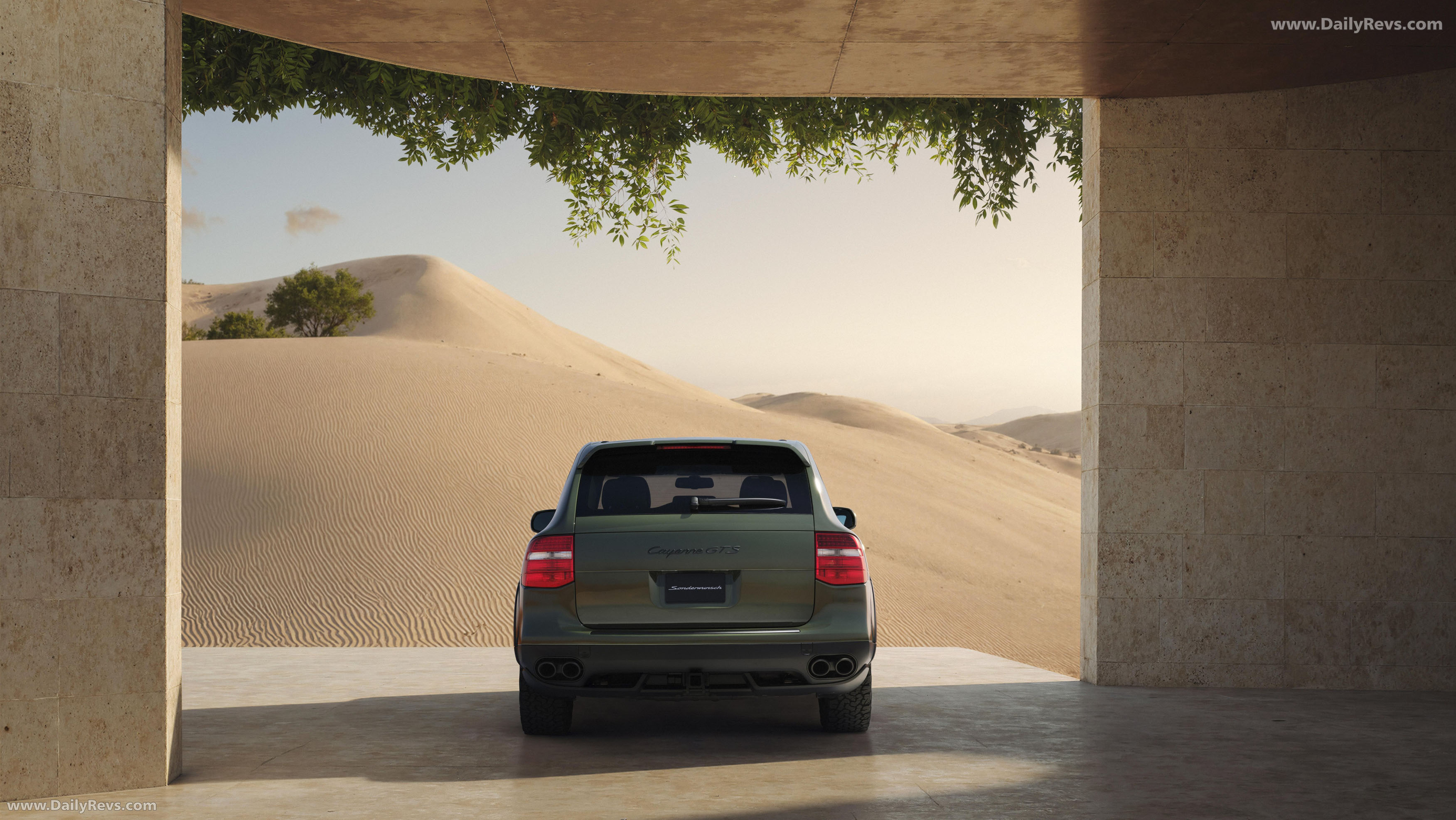 2009 Porsche Cayenne GTS Sonderwunsch Rear View