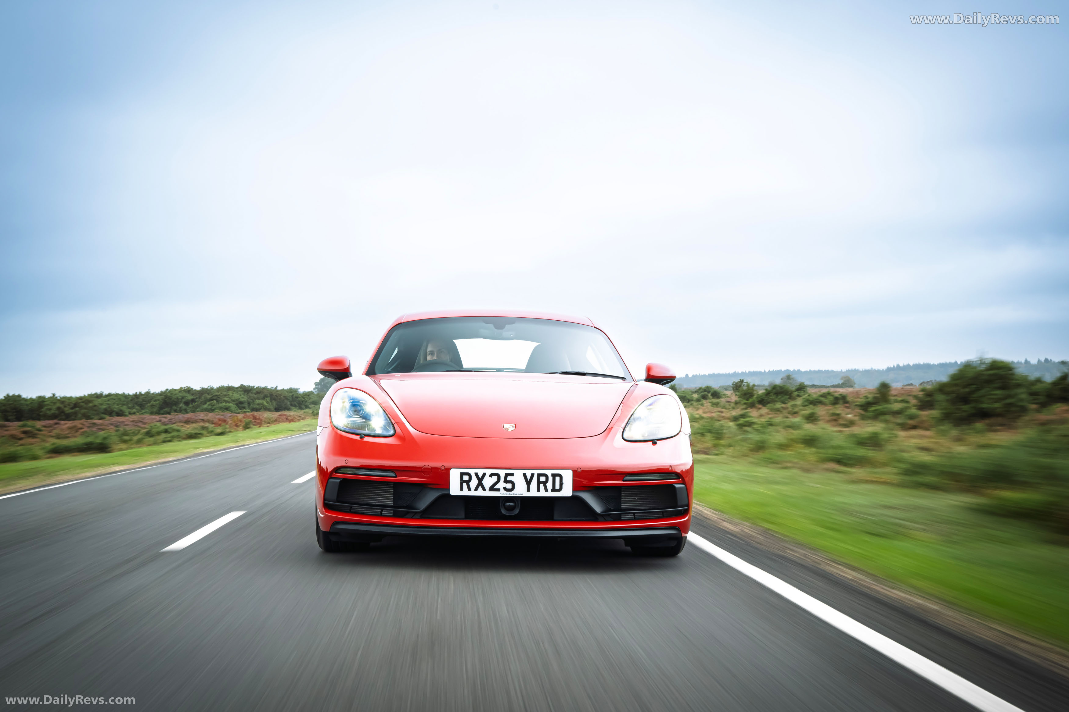 2026 Porsche 718 Cayman GTS 4.0 982 UK Version Front View