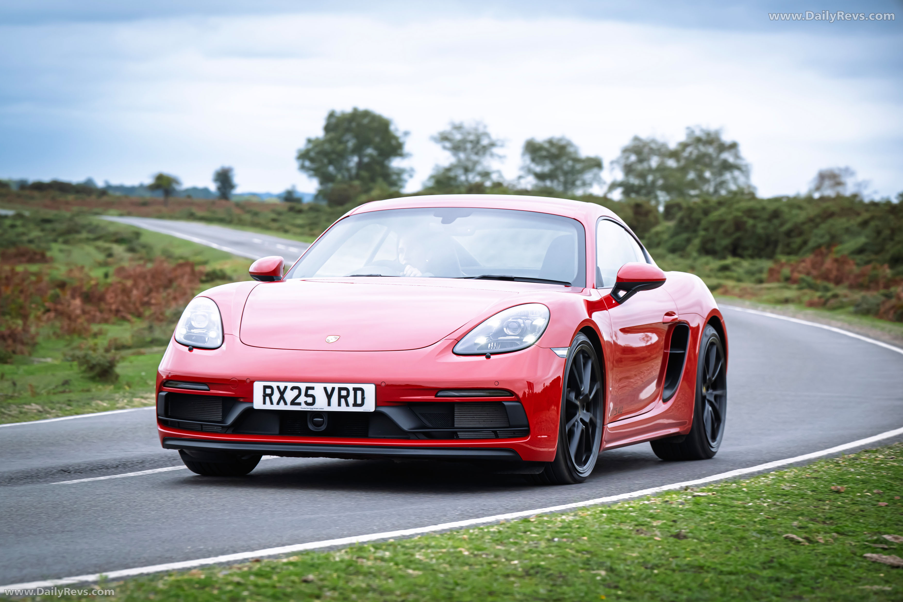 2026 Porsche 718 Cayman GTS 4.0 982 UK Version Front View