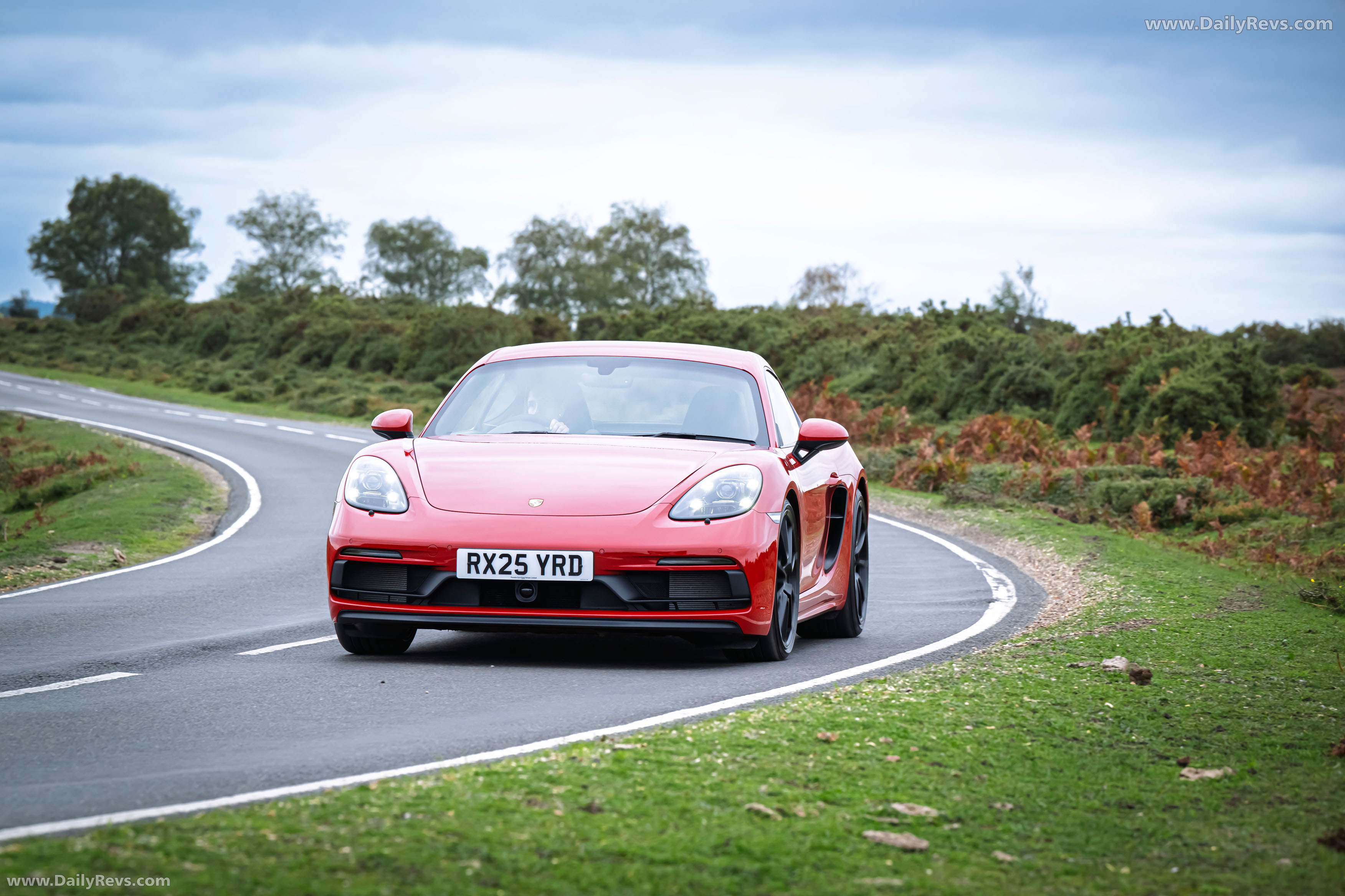 2026 Porsche 718 Cayman GTS 4.0 982 UK Version Front View