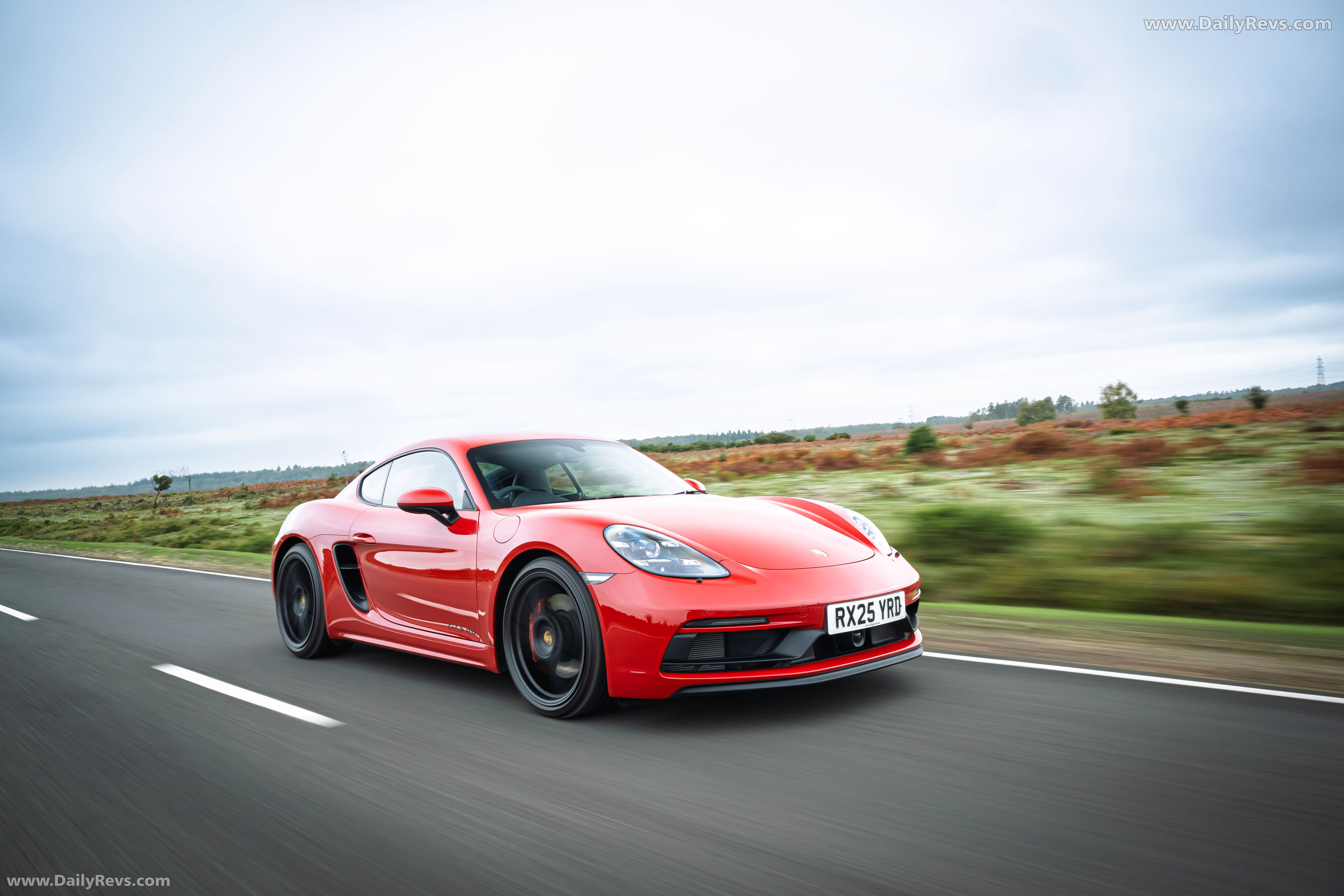 2026 Porsche 718 Cayman GTS 4.0 982 UK Version Front View