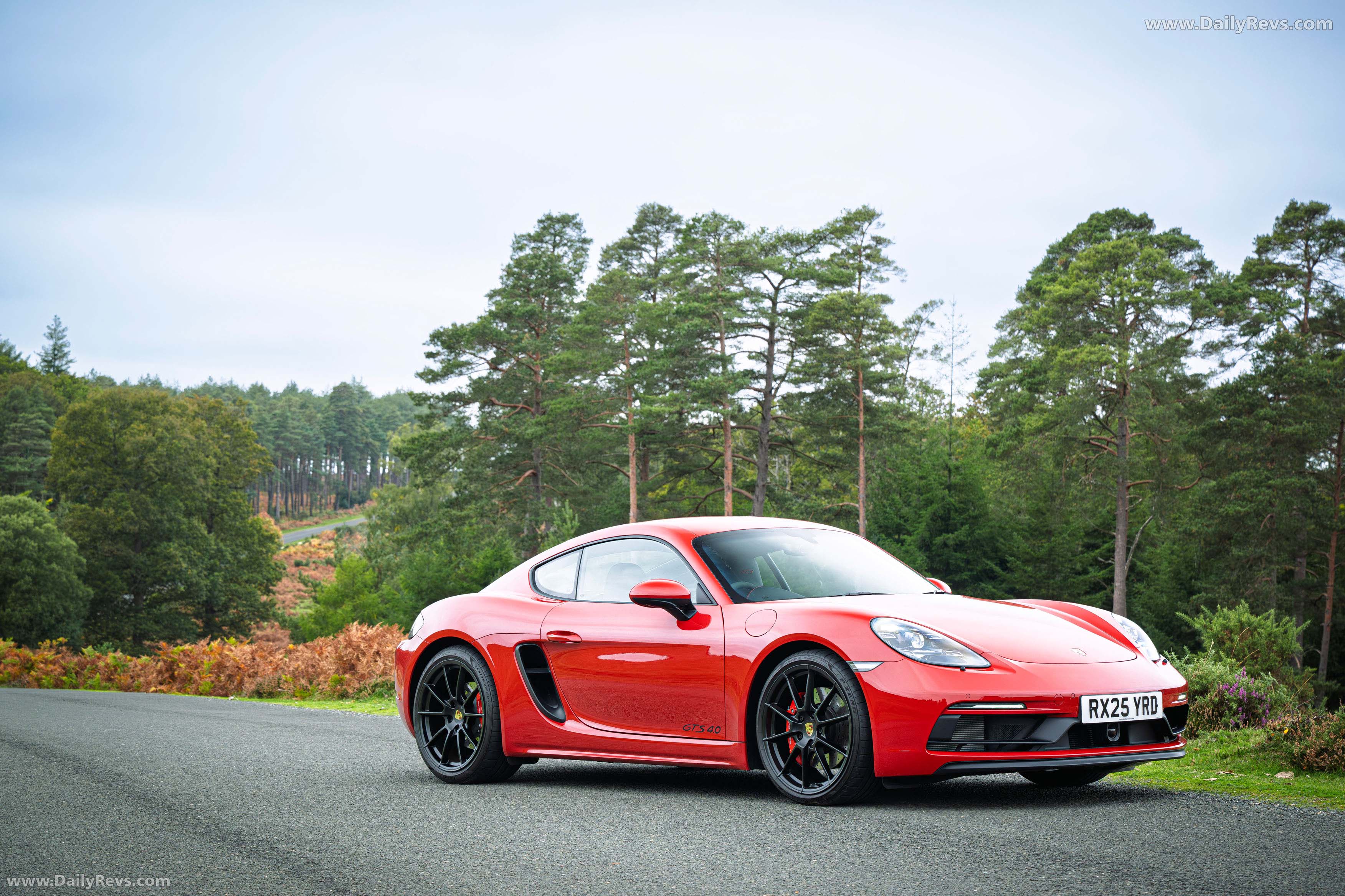 2026 Porsche 718 Cayman GTS 4.0 982 UK Version Front View
